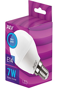 Светодиодная лампа REV E14 Шар 7Вт 32503 1